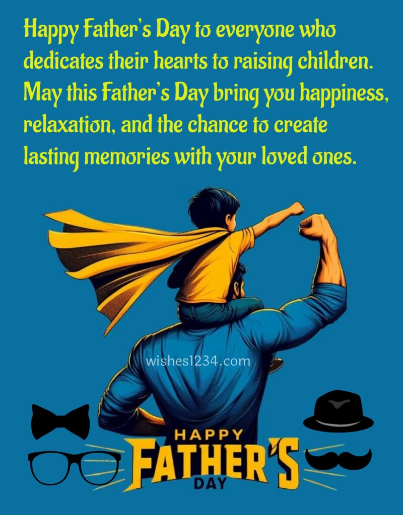 Happy Fathers Day greetings.