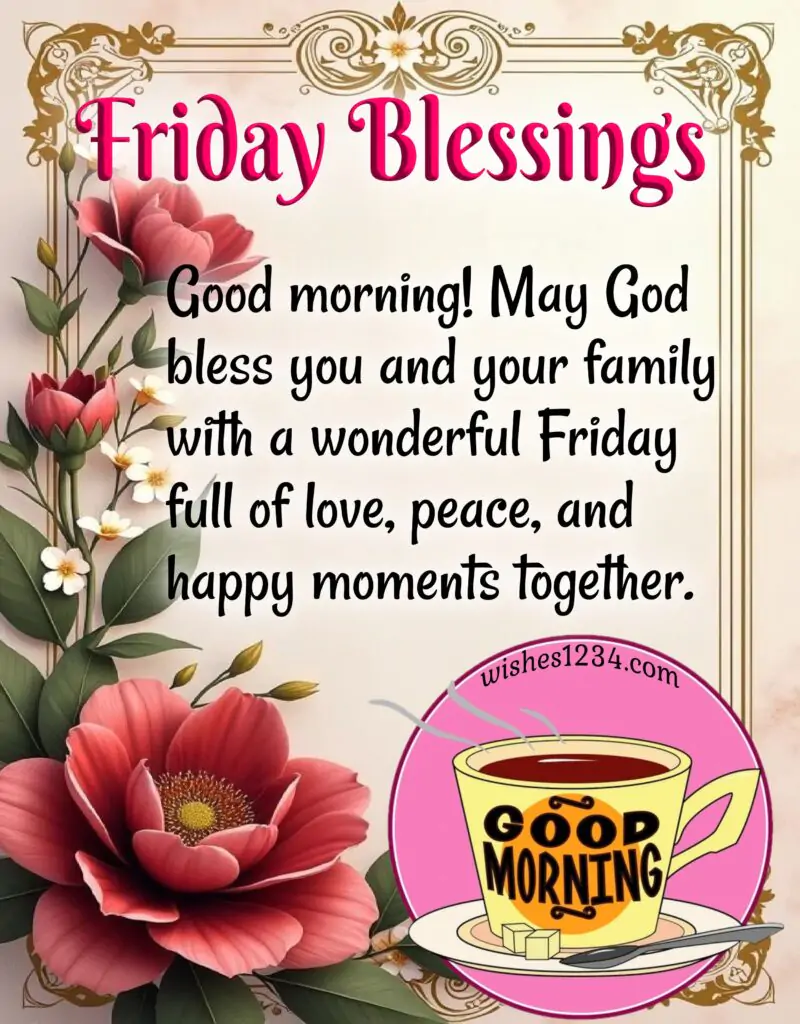 Blessings for Friday image.