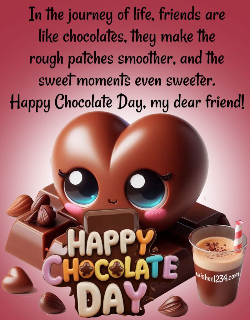 Chocolate Day Greetings for Friends.
