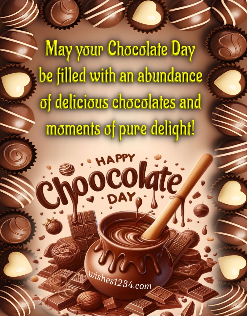 Chocolate Day Message.