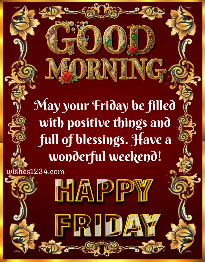 Friday Morning Blessing image.
