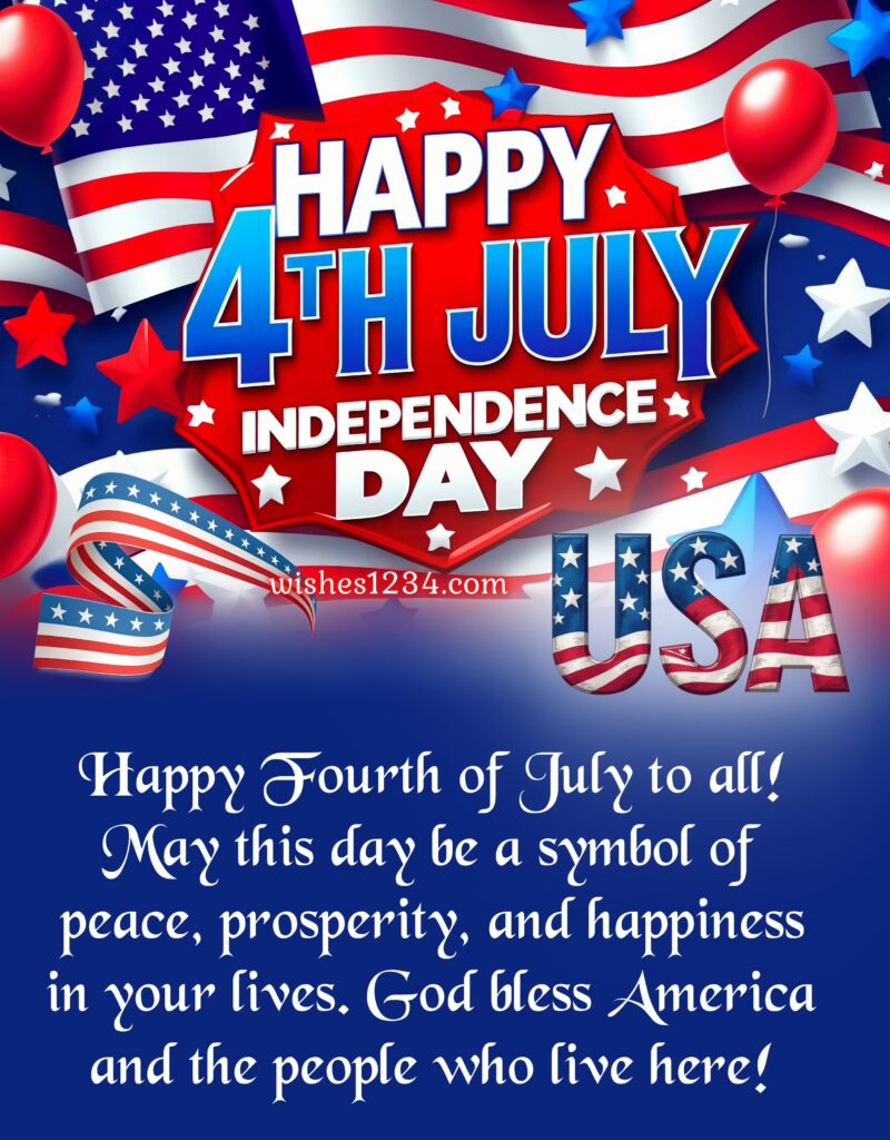 Happy 4th July image.
