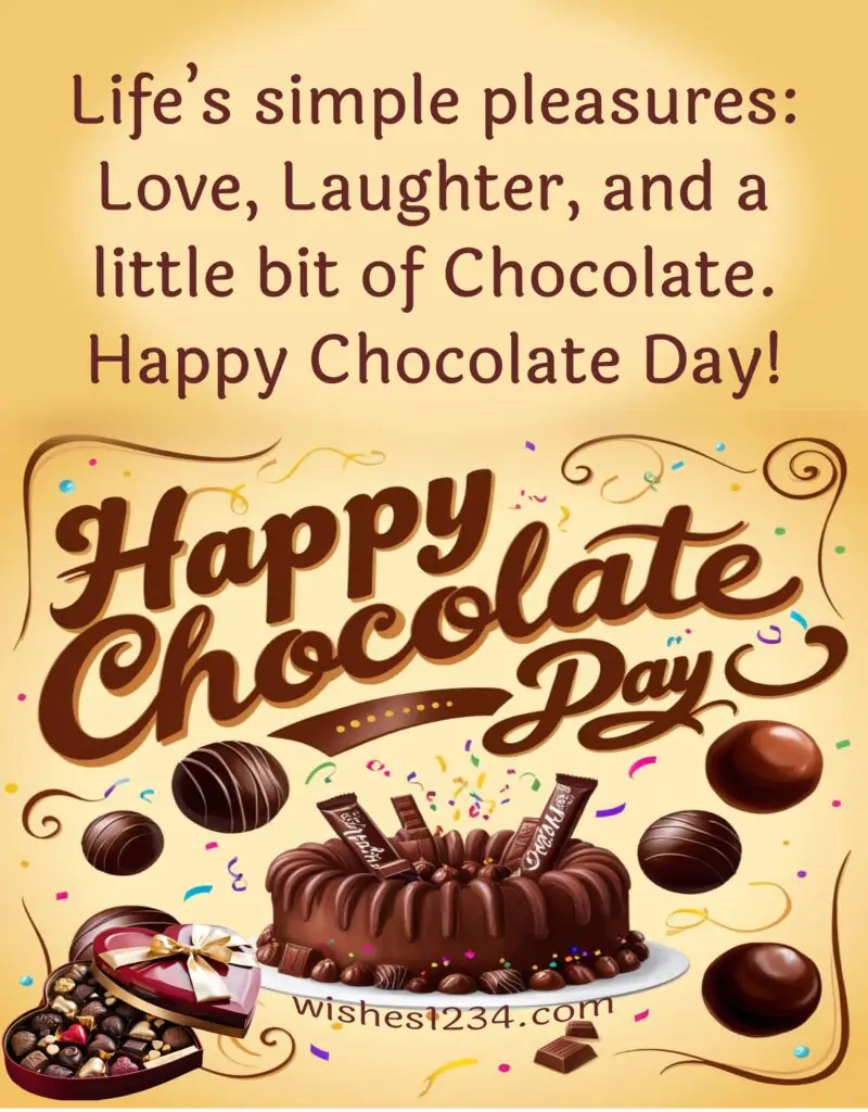 Happy Chocolate Day.