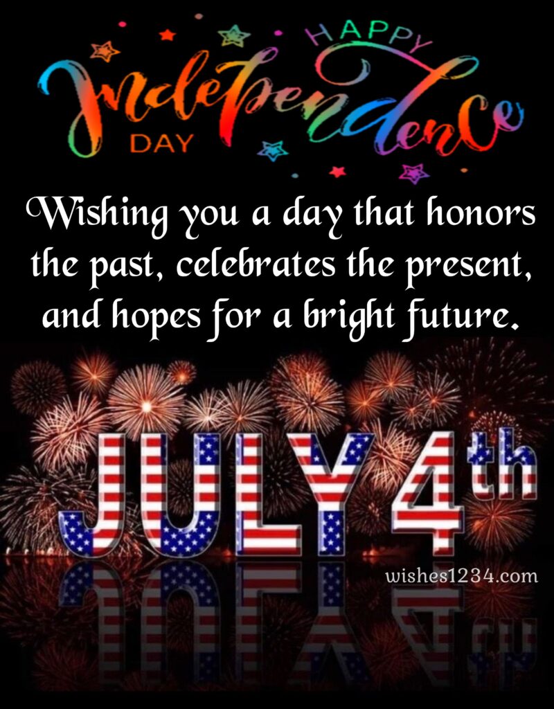 Happy July 4th image.