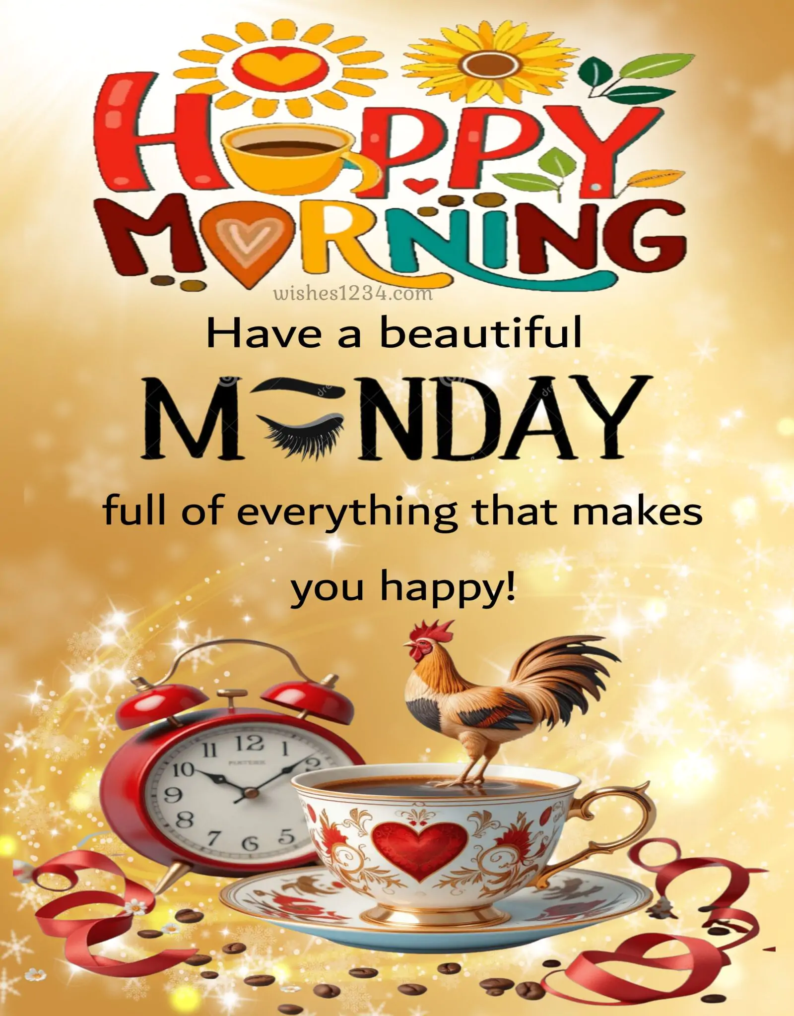 Happy Monday: 50  Blessings Wishes Prayers Quotes Greetings and