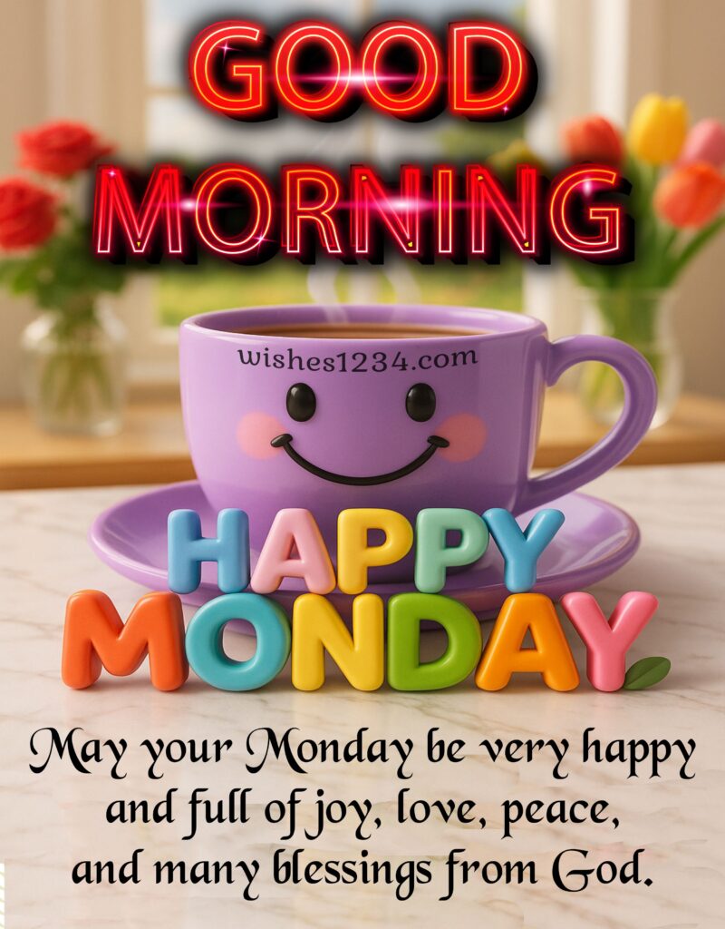 Happy Monday wishes.