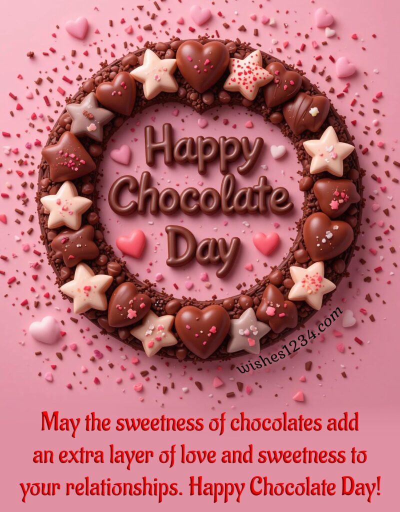 Happy World Chocolate Day Quotes with image.