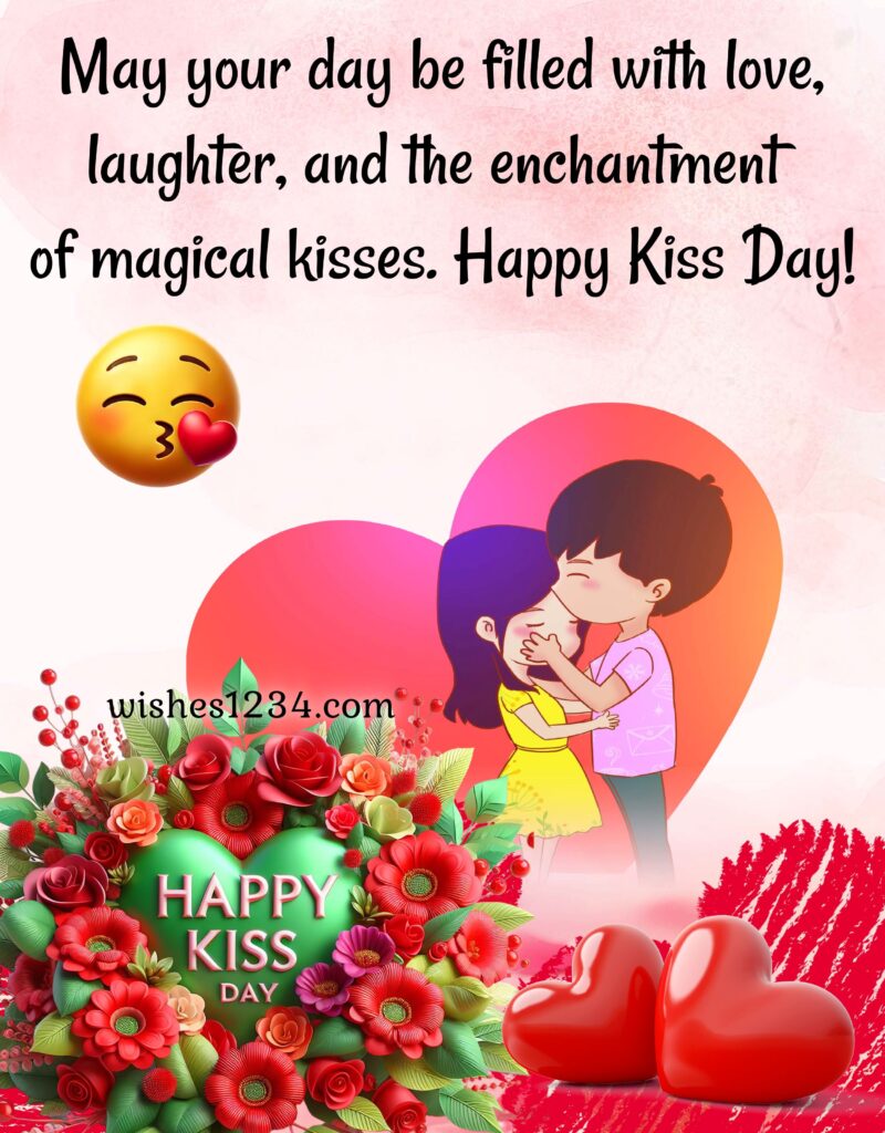 International Kissing Day quotes with image.