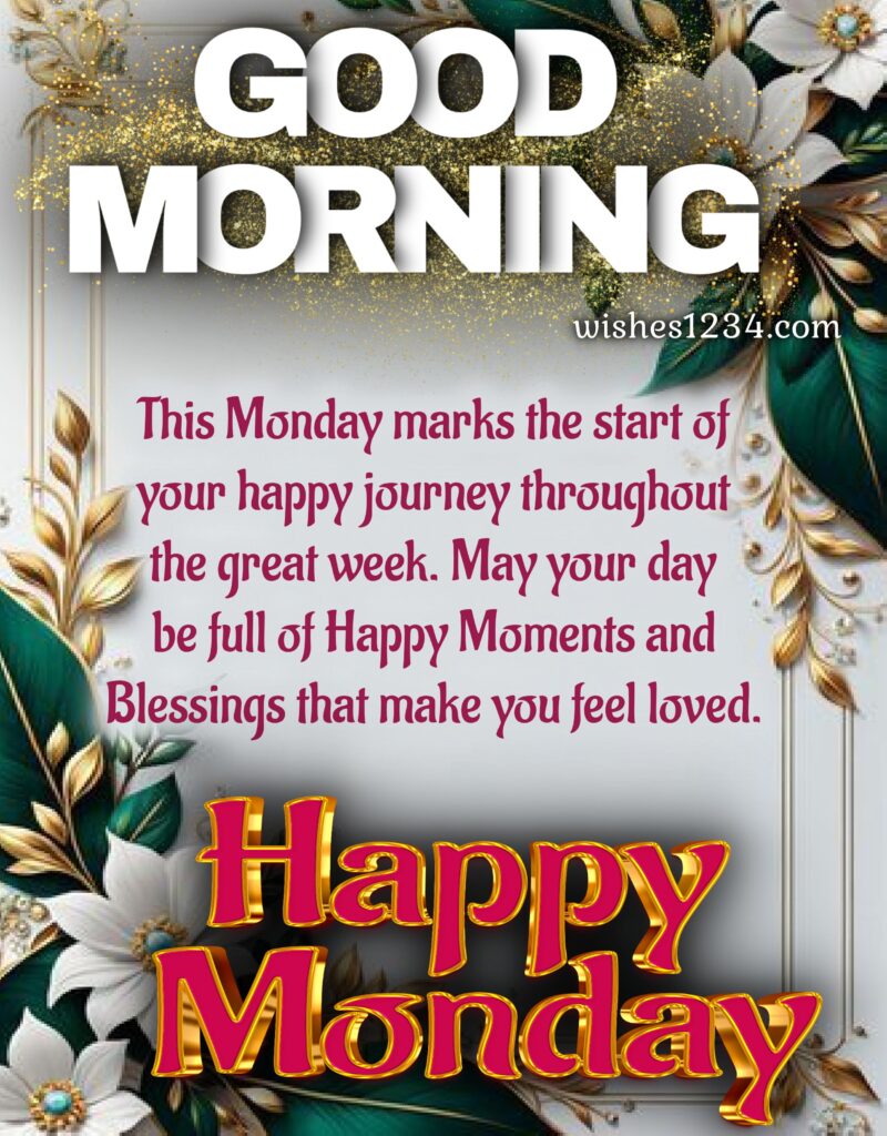 Monday Inspirational Blessings.
