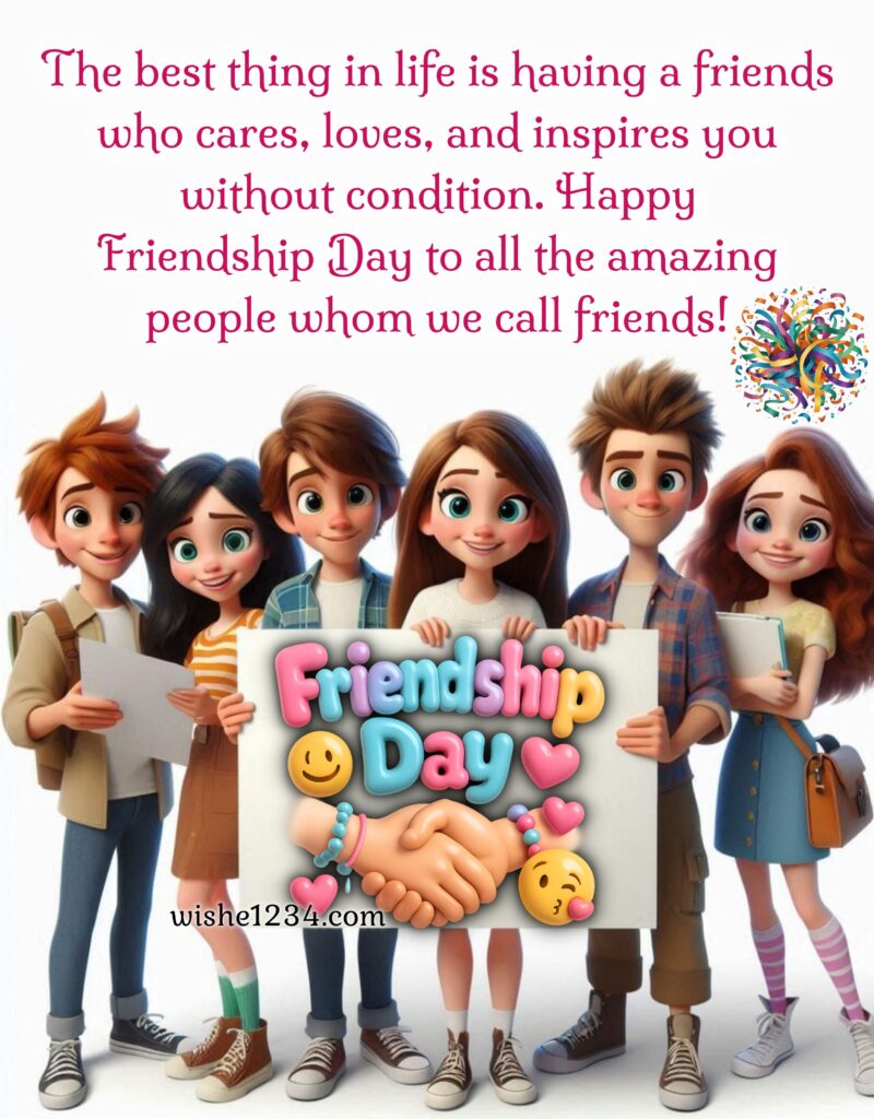 Friendship Day Greetings.