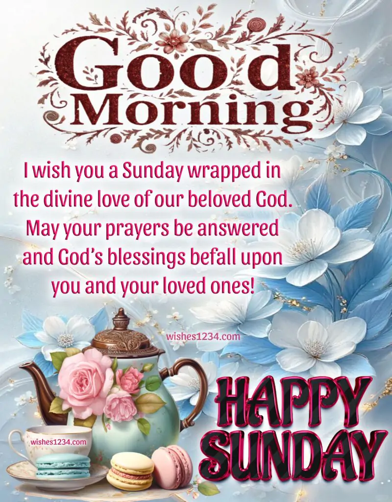 Good Morning Happy Sunday beautiful image