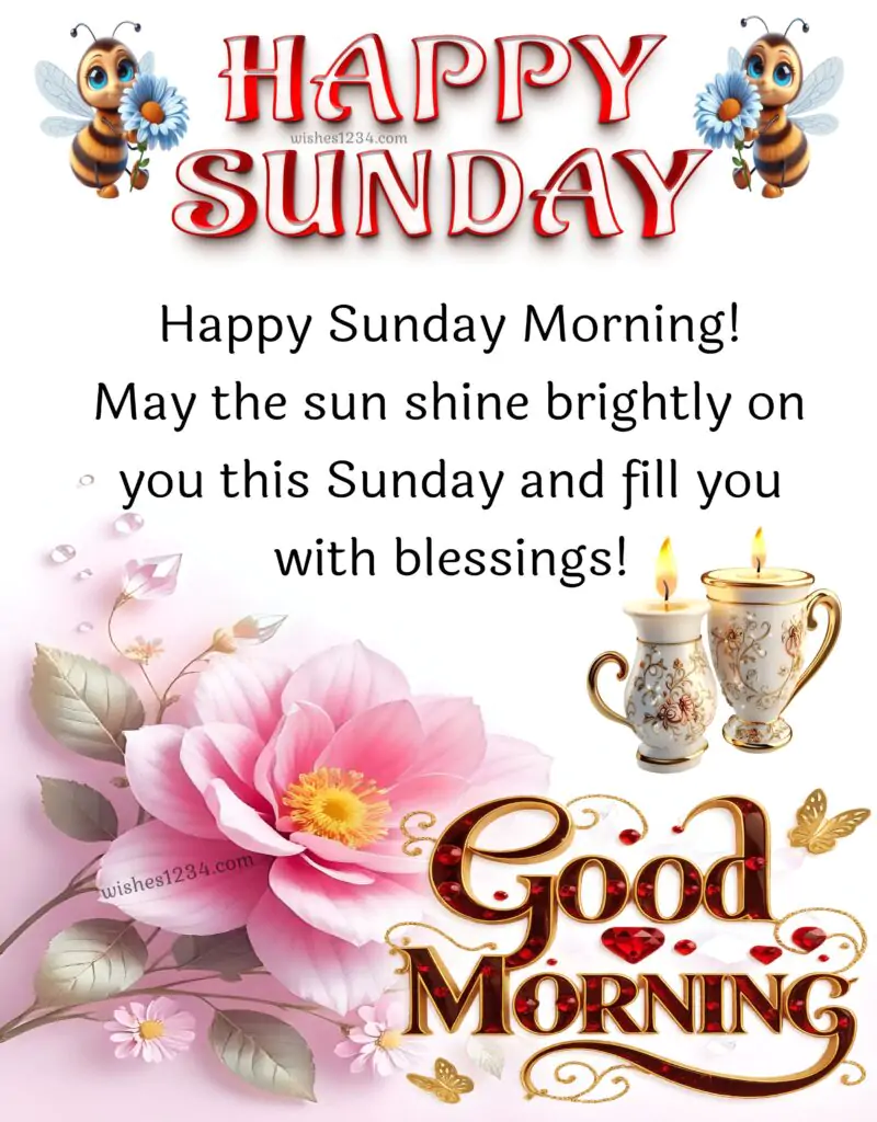 Good Morning Happy Sunday blessings.