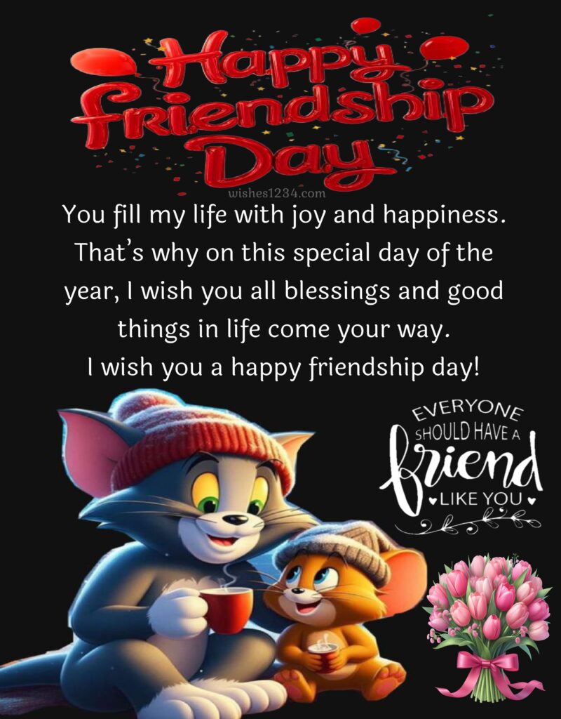 Happy Friendship Day Cute image.