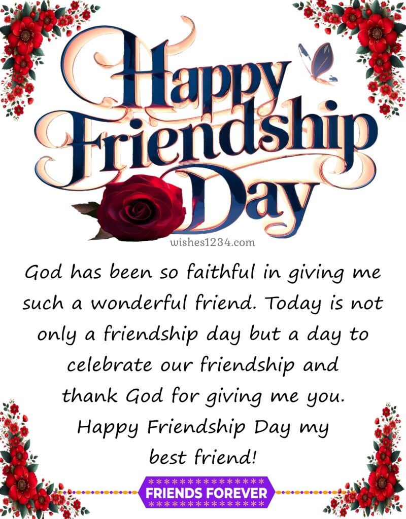 Happy Friendship Day beautiful image.