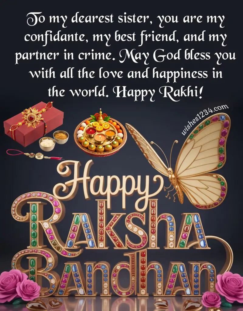 Happy Rakhi Quotes with image.