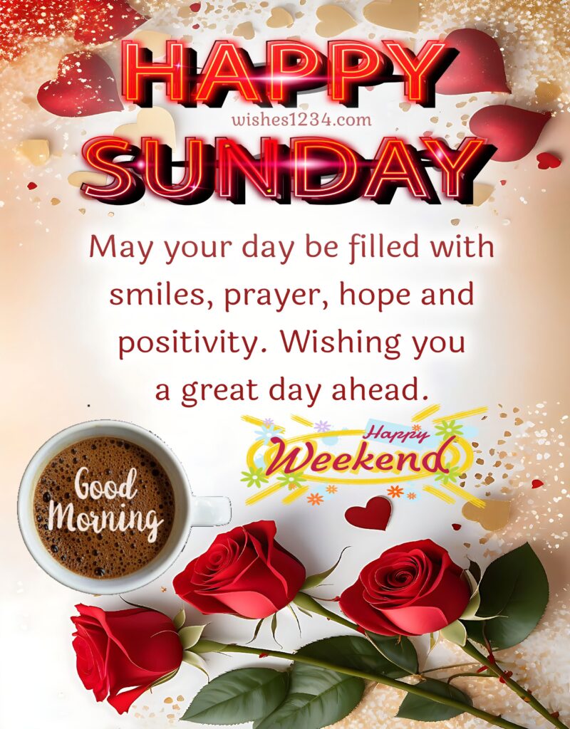 Happy Sunday Image.