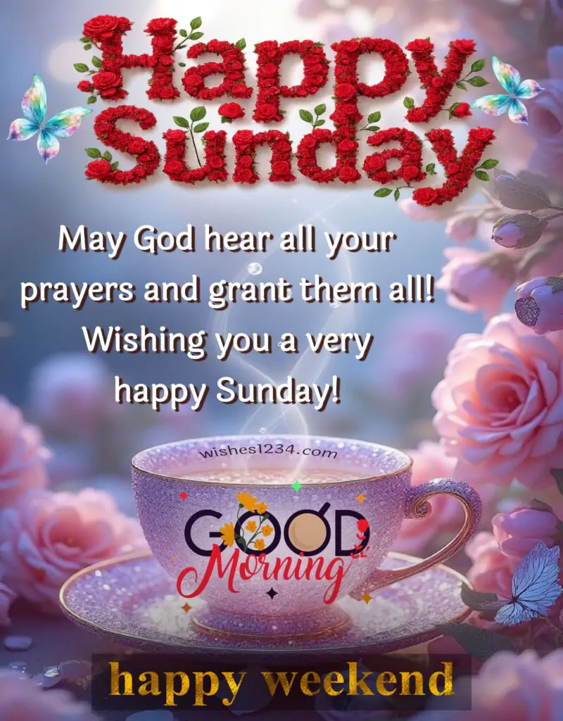 Happy Sunday beautiful image.