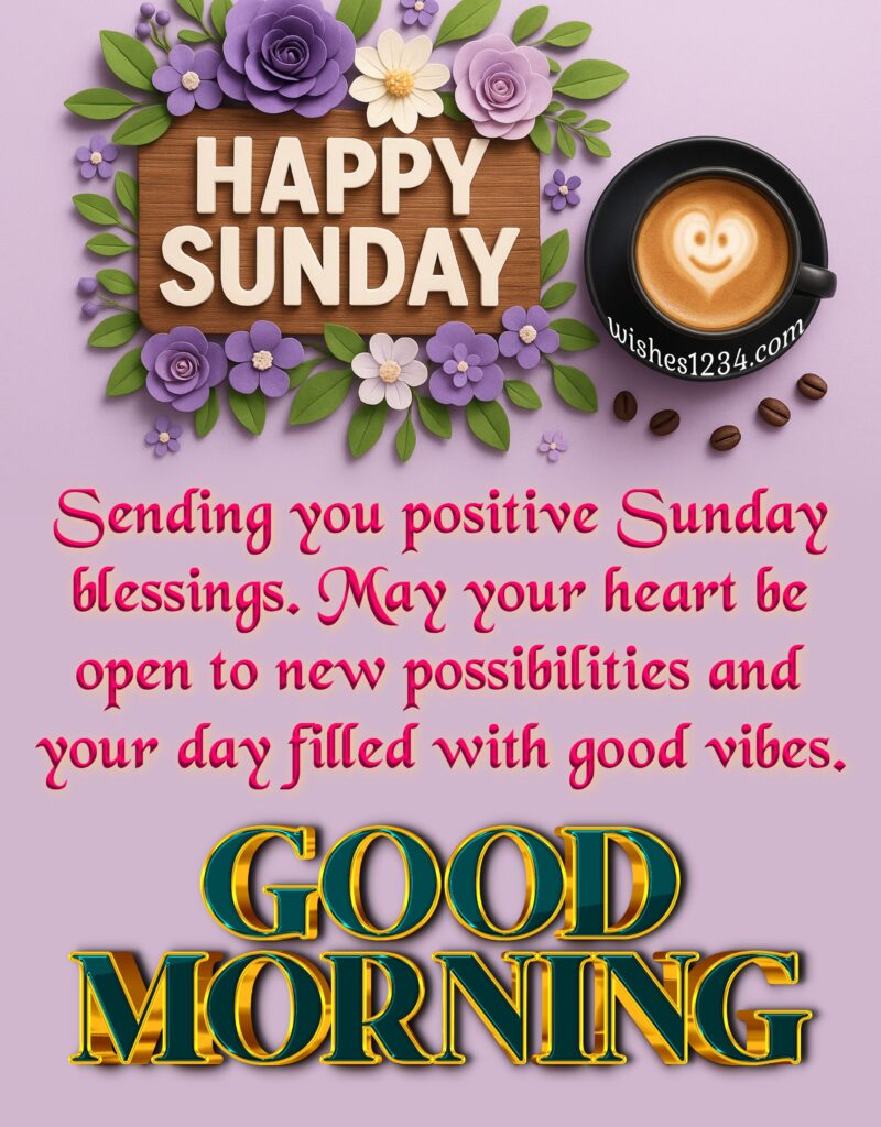 New Sunday Blessings Image.