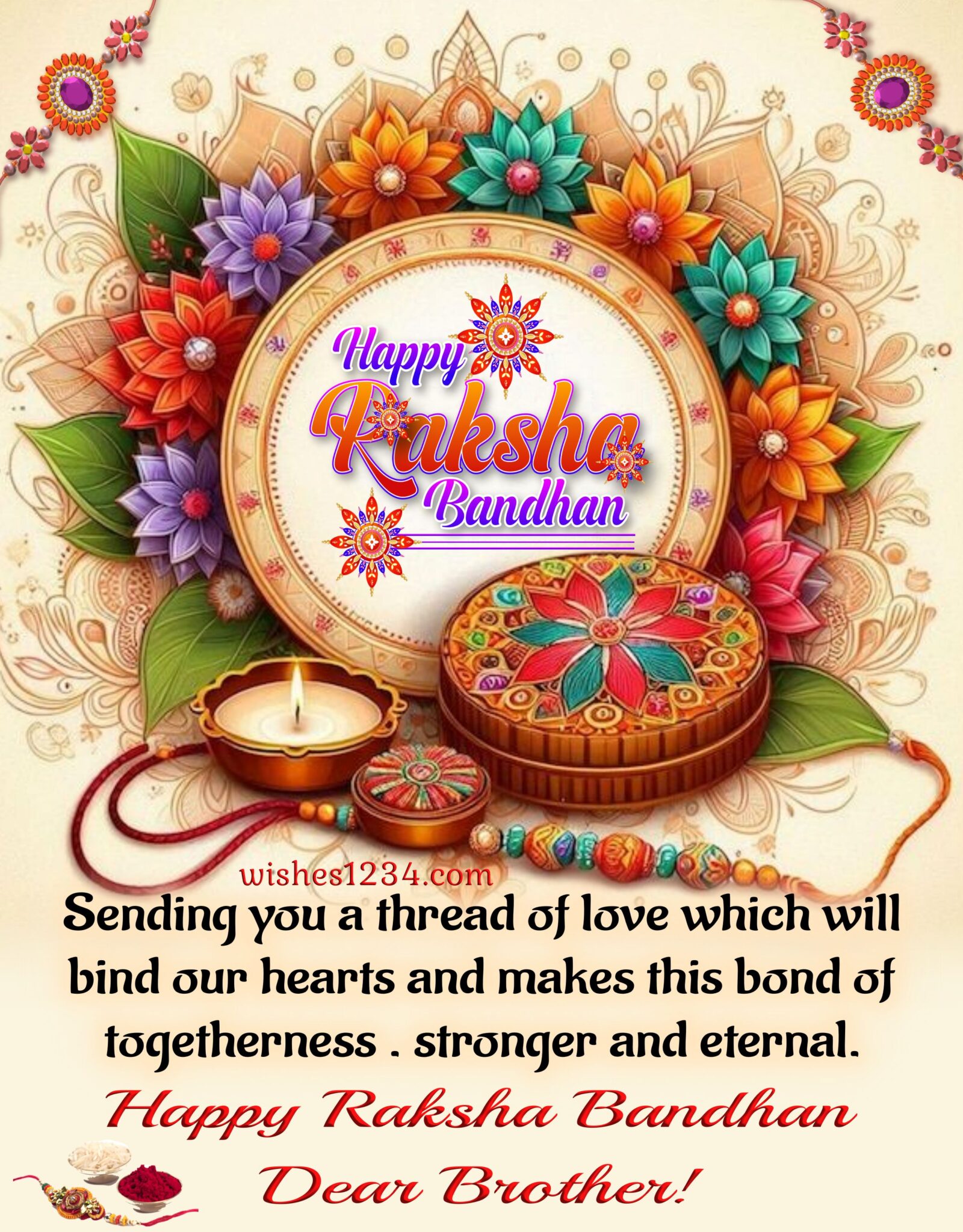 Happy Rakhi 2025: 50+ Wishes, Quotes, Greetings, and Messages with ...