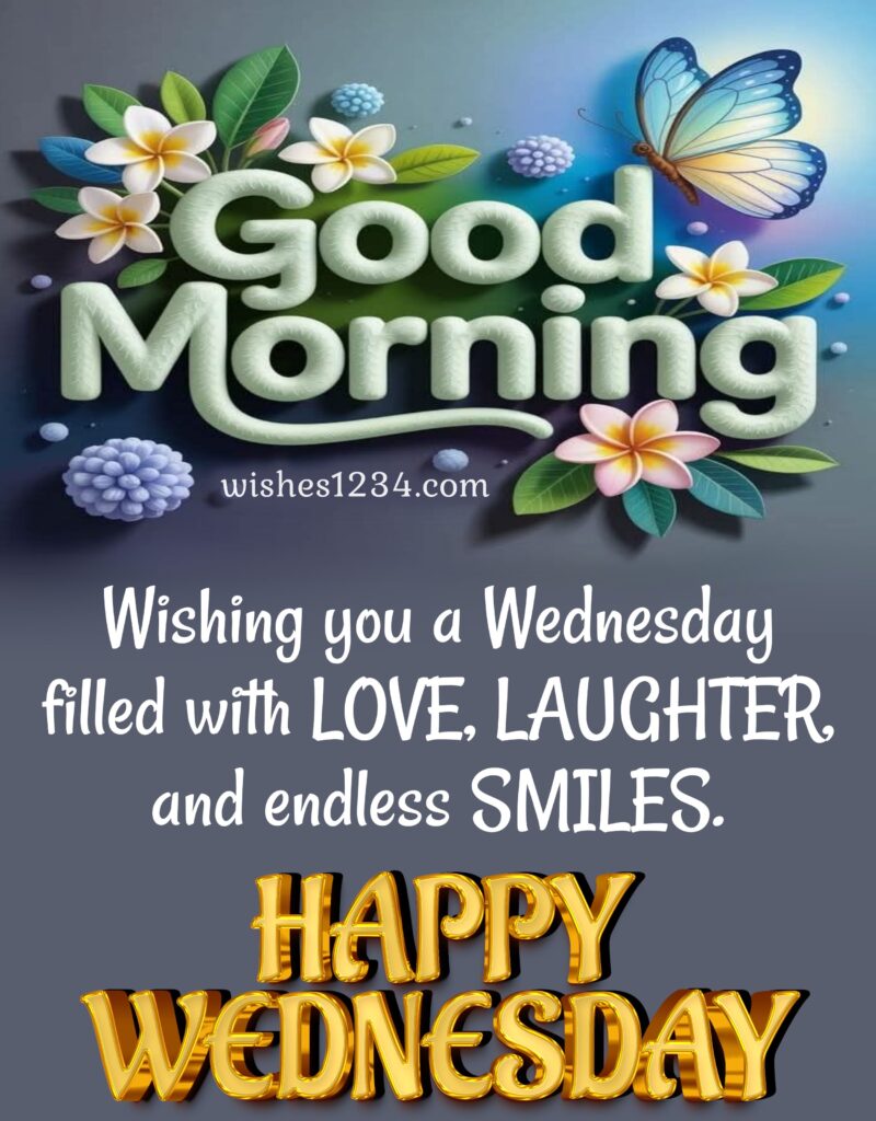Good Morning Wednesday Image.