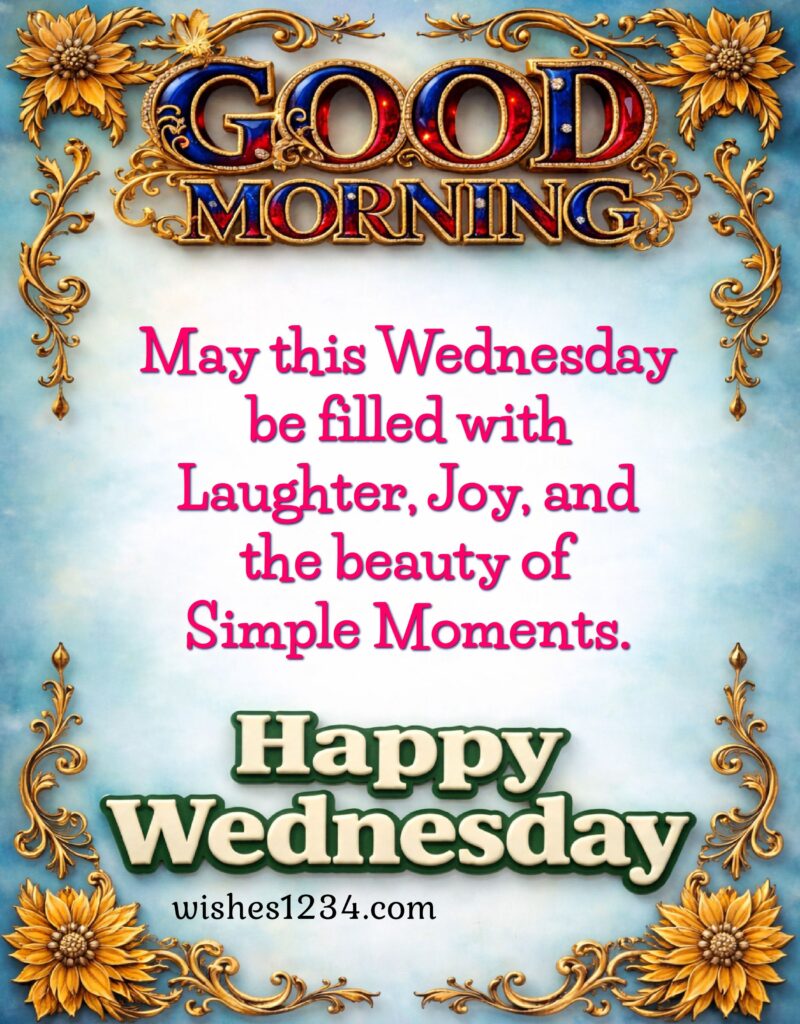 Good Morning Wednesday with beautiful Quotes.