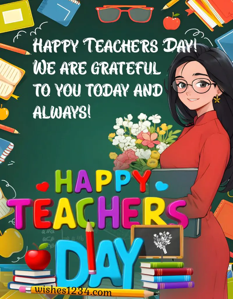 Happy Teacher's Day Image.