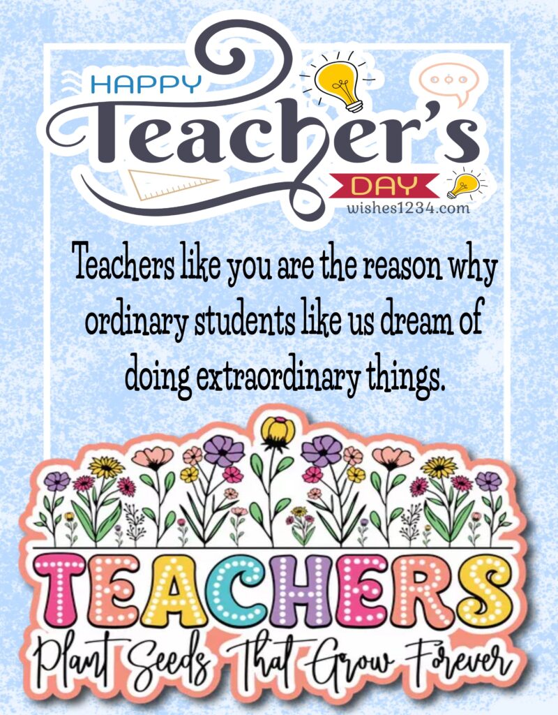 Happy Teachers Day beautiful image.