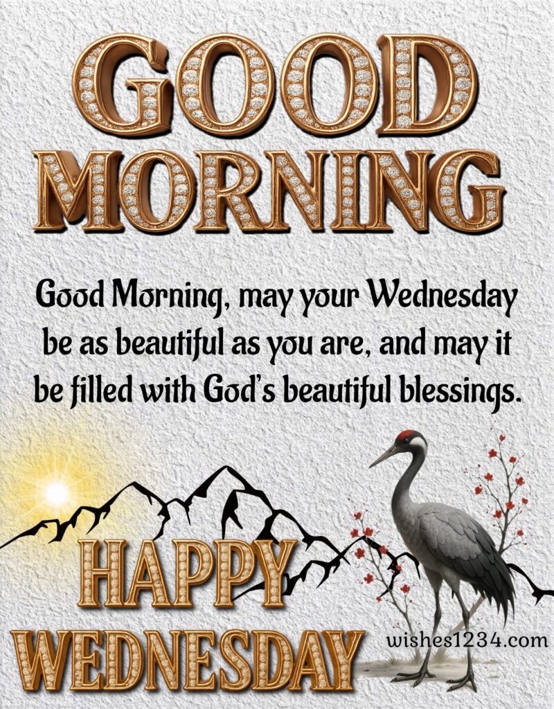Happy Wednesday Greetings with beautiful blessings.