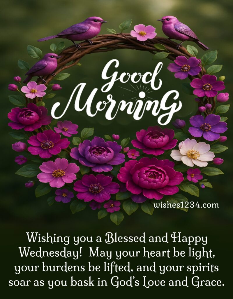Happy Wednesday Quotes Image.