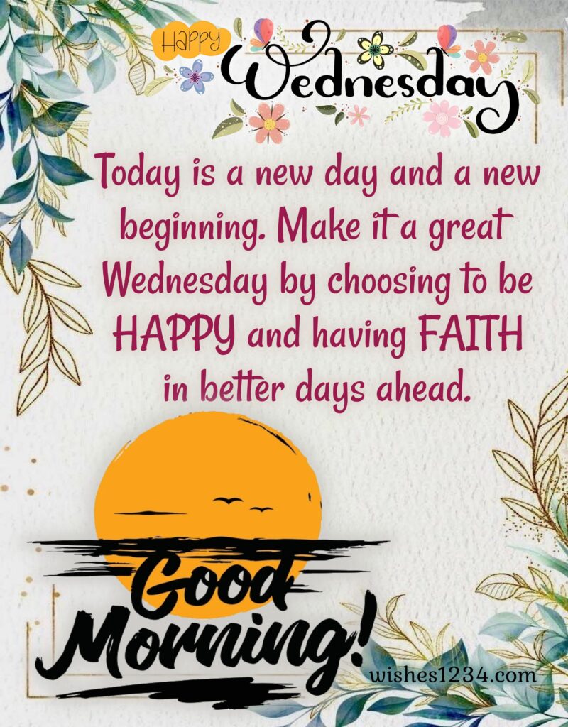 Morning Wednesday Quotes.