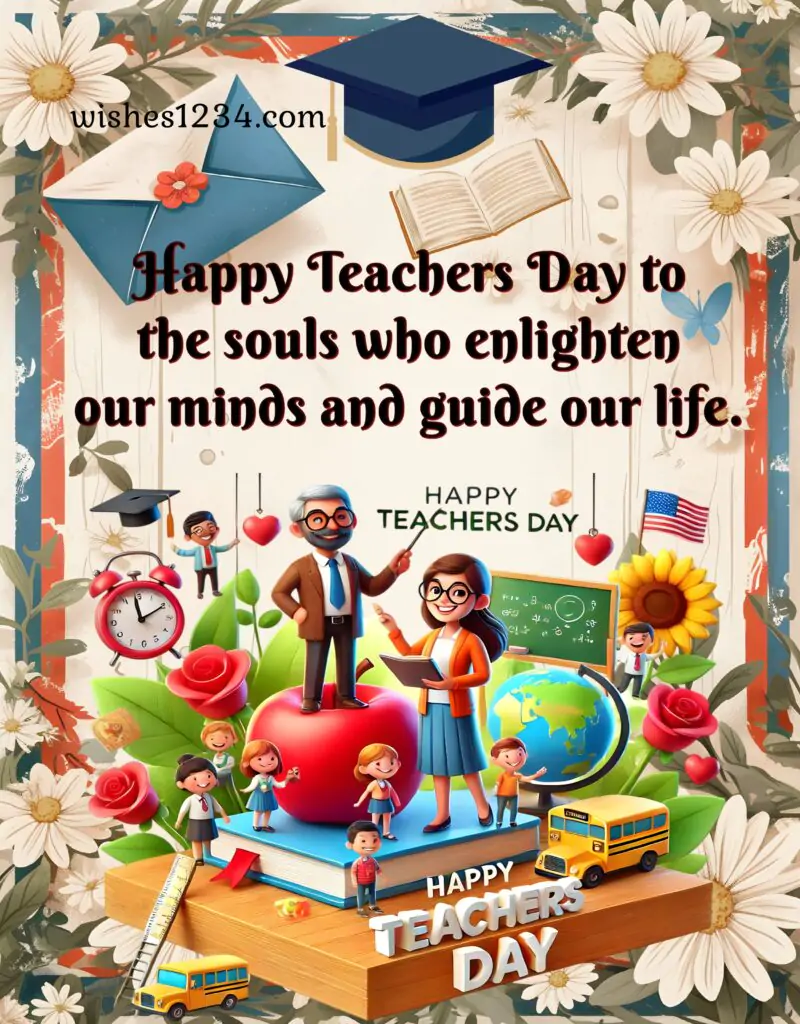 Teacher's Day Quotes with image.