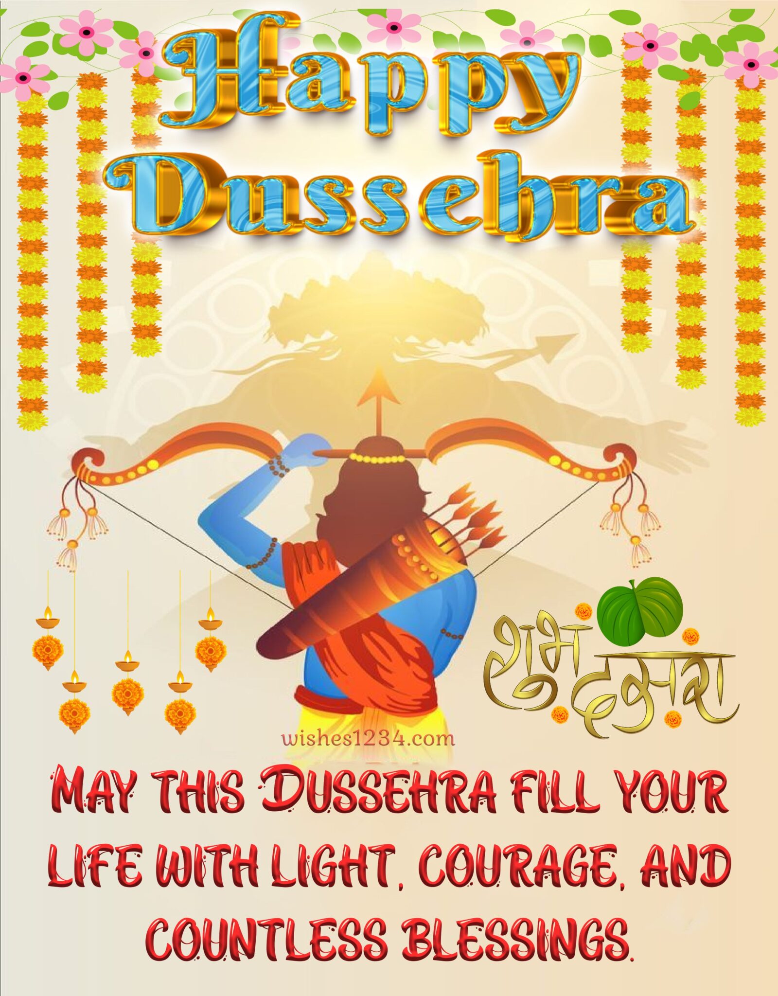 Happy Dussehra 2025: 50+ Happy Dussehra and Vijayadashami Wishes ...