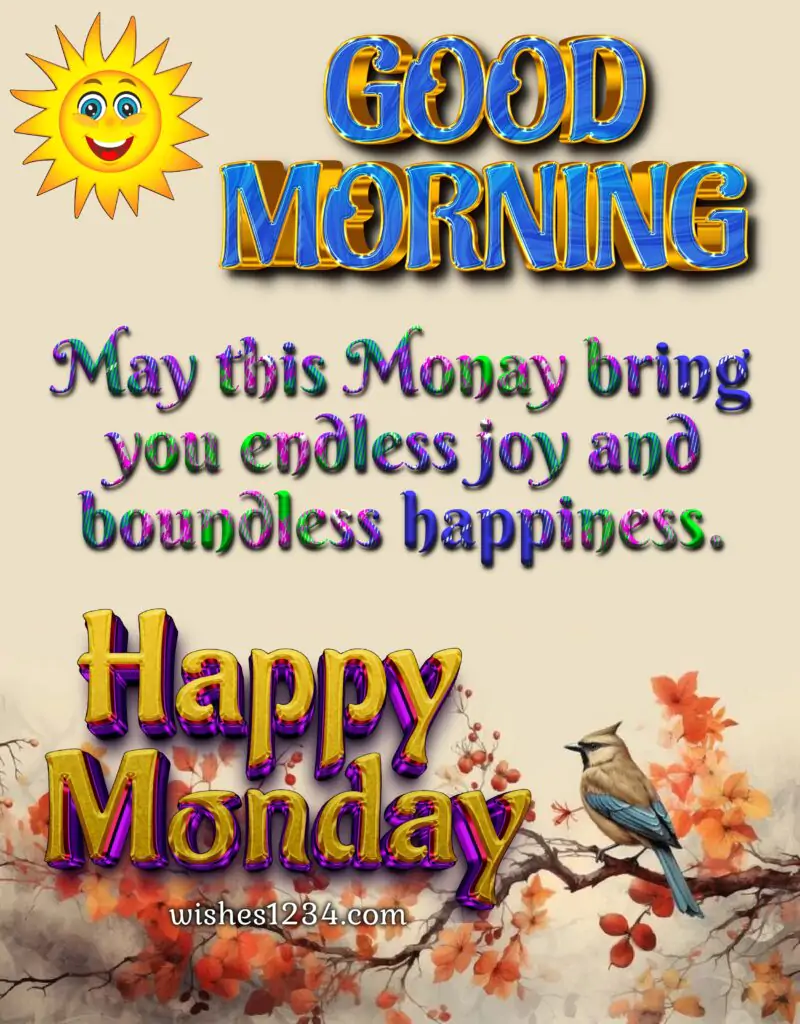 Good Morning Monday Image.