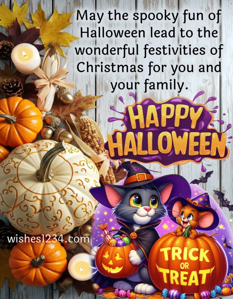 Halloween Greetings with images.