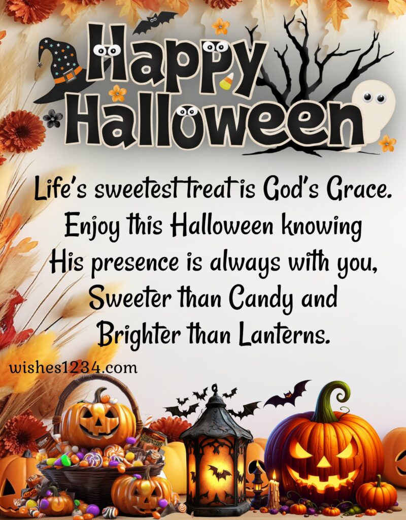 Happy Halloween Image with blessings.