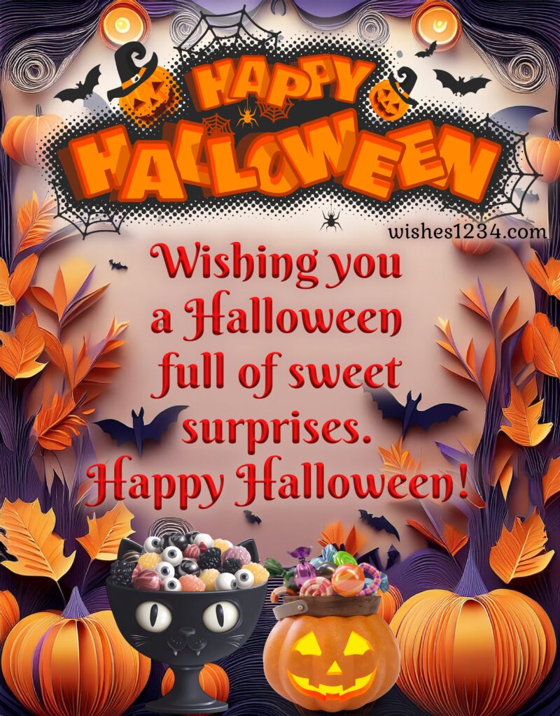 Happy Halloween wishes image.