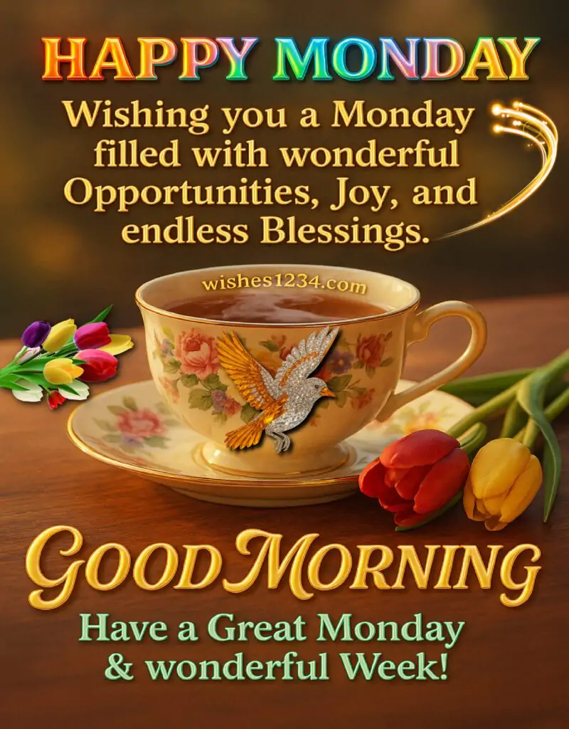 Monday Morning Image with Quotes.