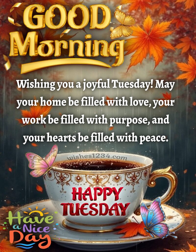 Happy Tuesday Morning image.