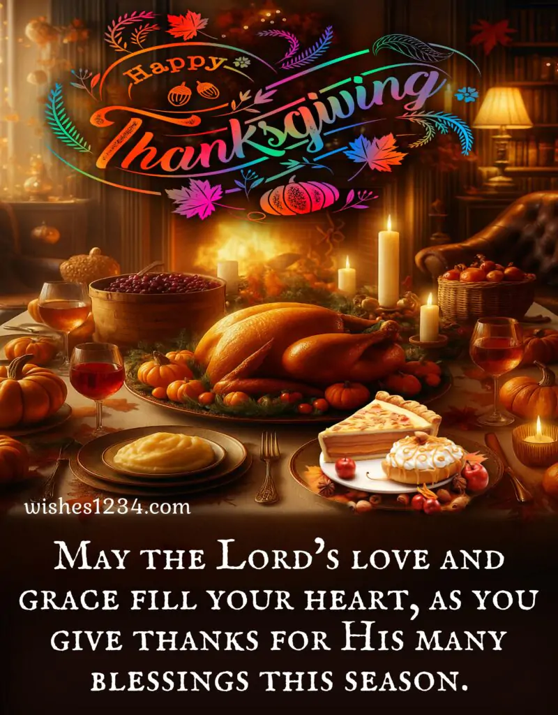 Thanksgiving blessings.