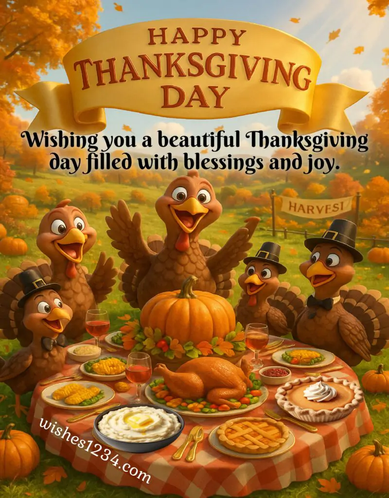 Thanksgiving 2025 image with quotes.