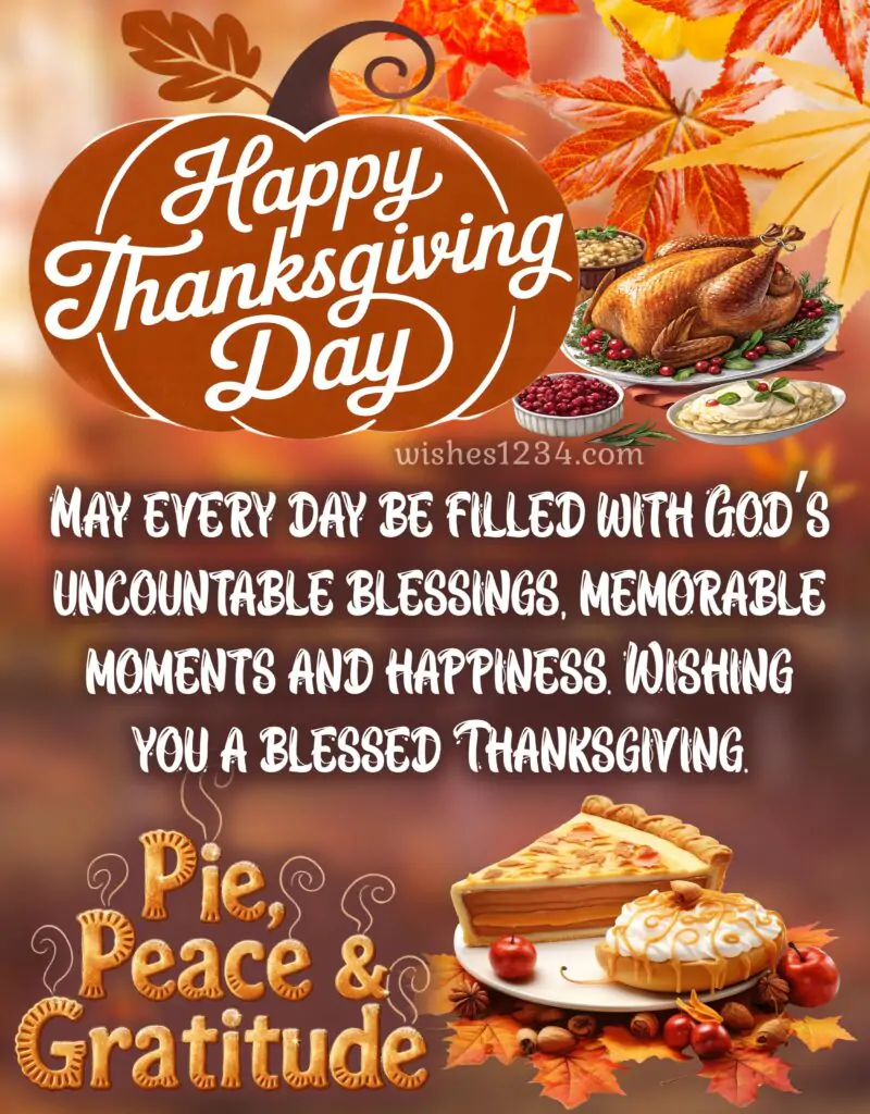 Thanksgiving Day Wishes image.