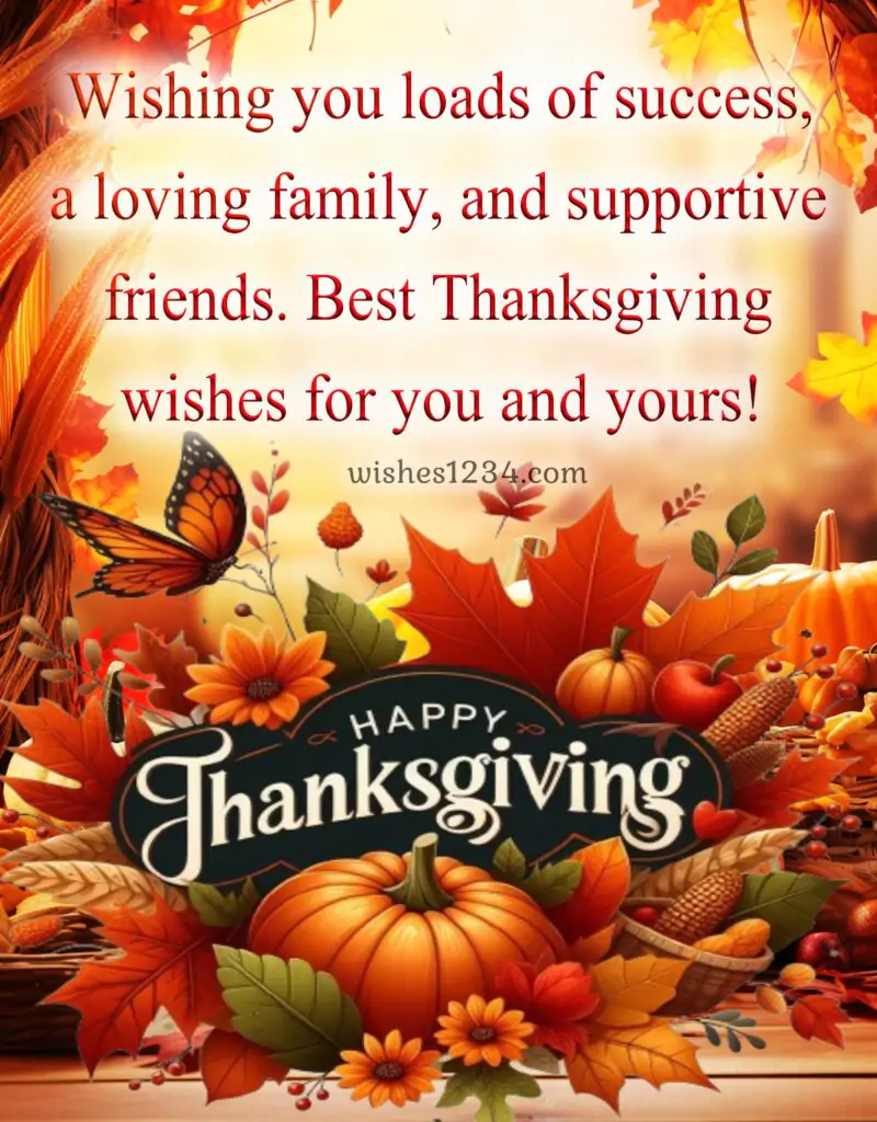 Thanksgiving image with quote.