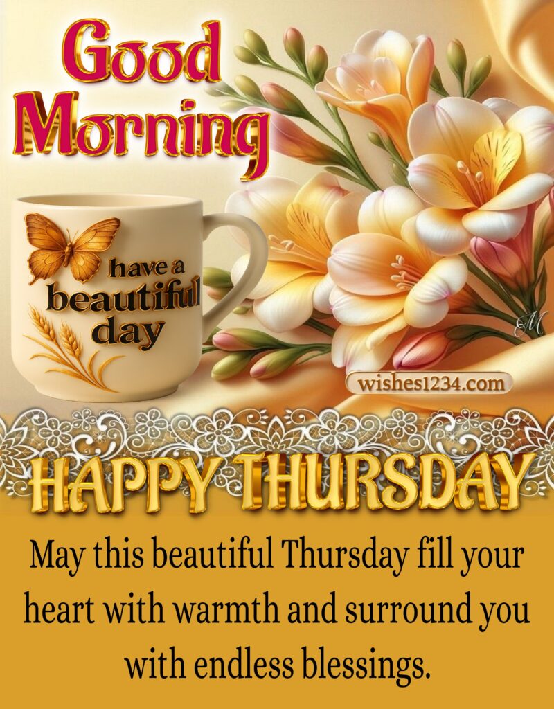 Thursday Good Morning image.