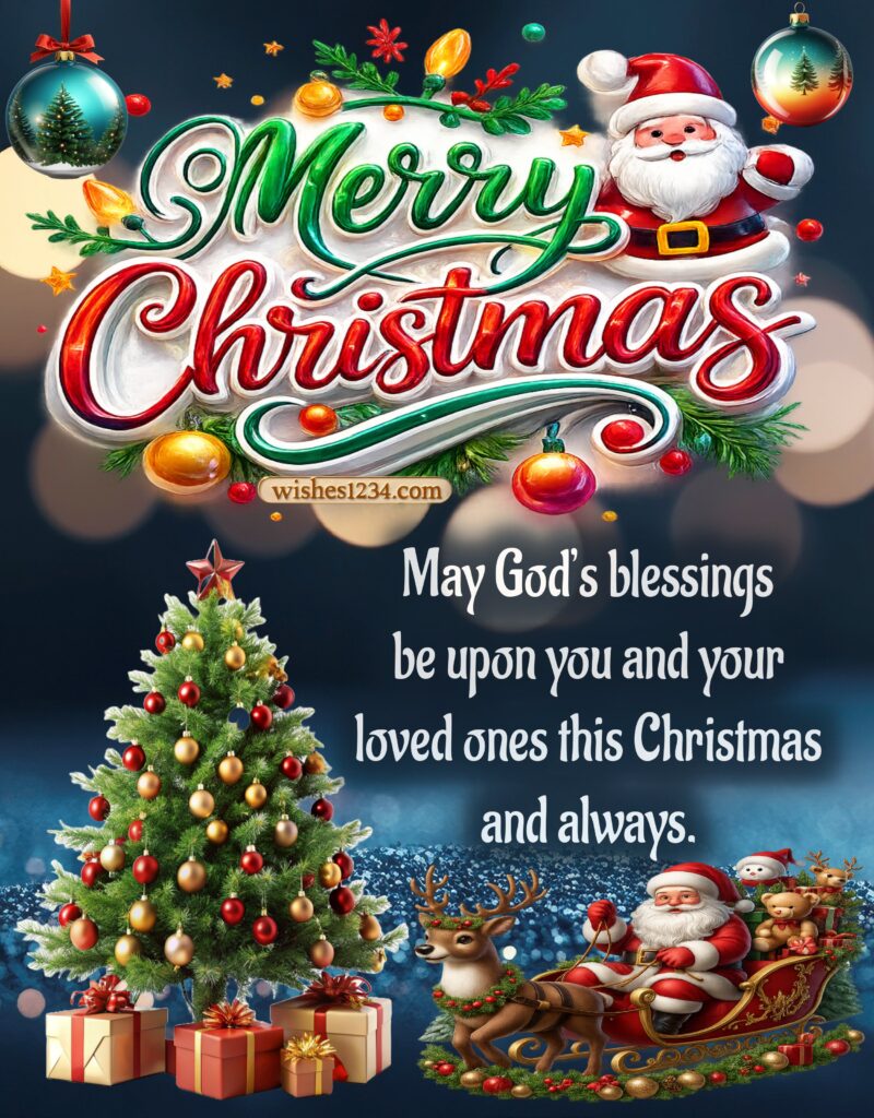 Christmas wishes image.