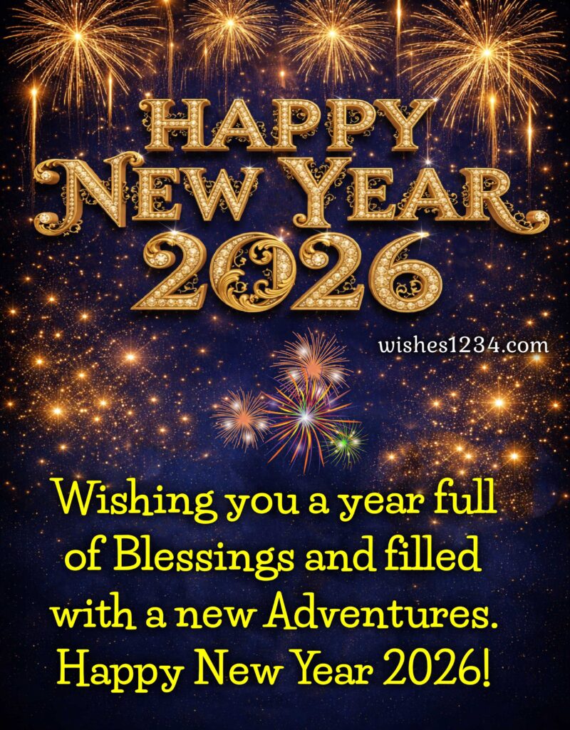 Happy New Year Wishes Image.
