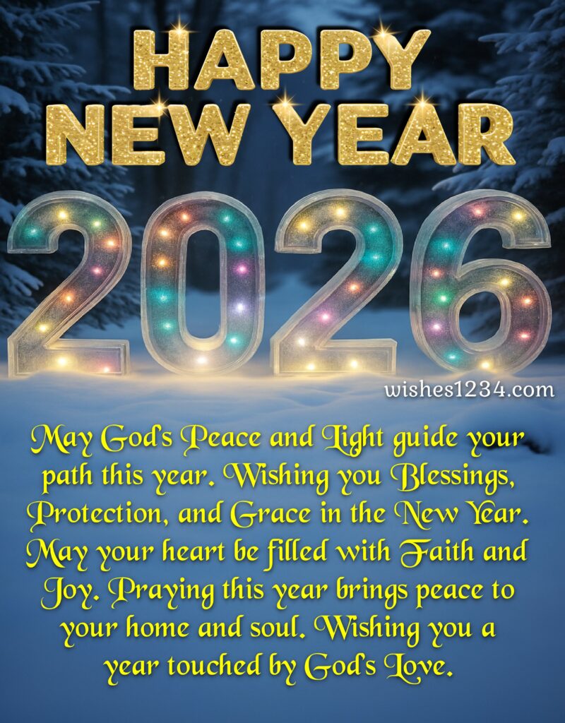 New Year Blessings.