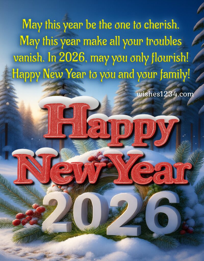New Year Greetings.