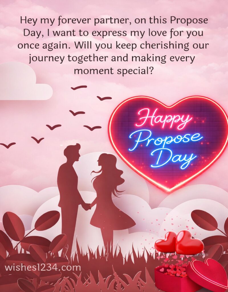 Happy Propose Day Message for Hubby.