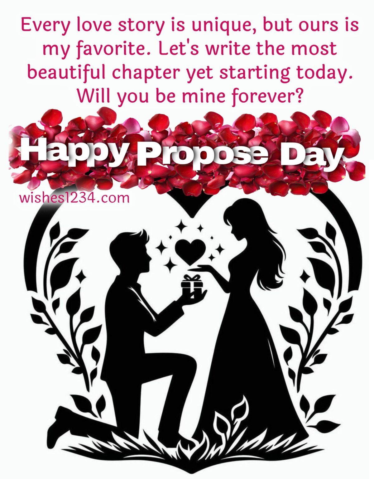 Propose Day Quotes, Messages & Wishes with Image for 2026