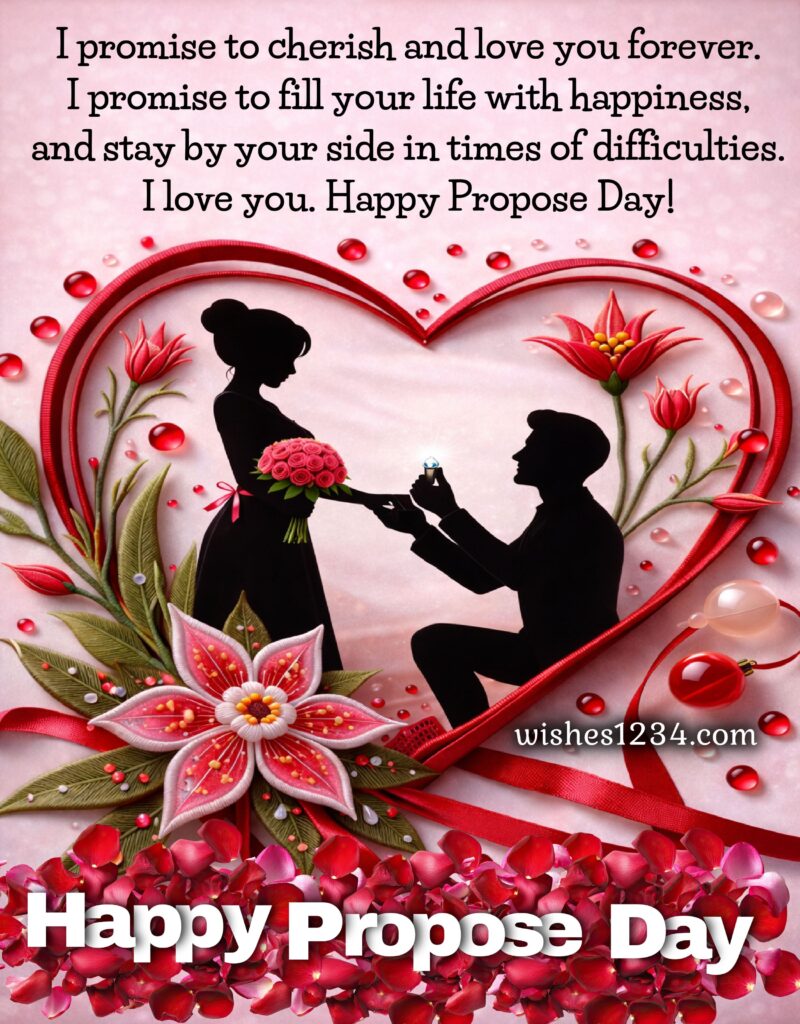Happy Propose Day wishes.